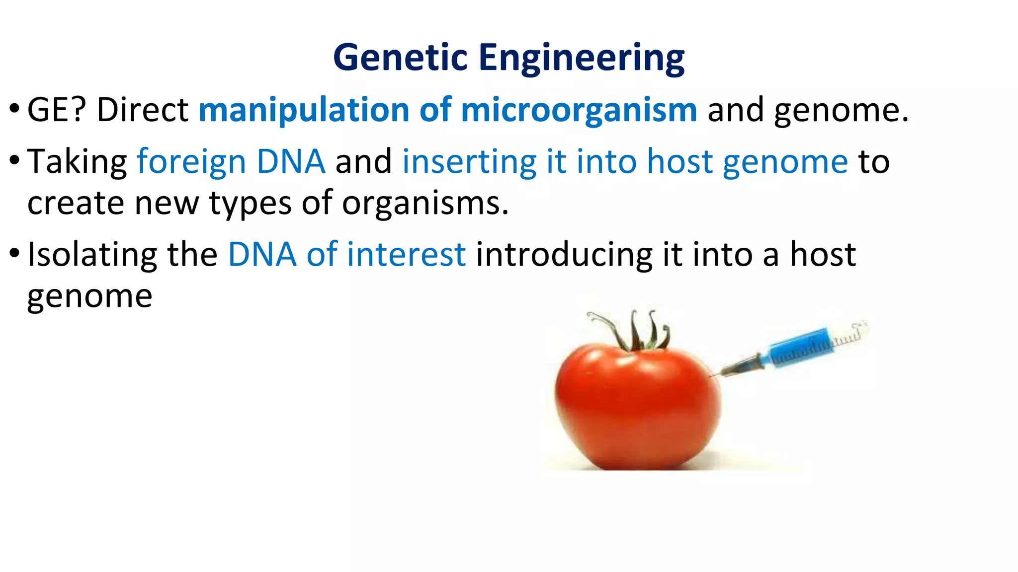 Hazards of genetic engineering | PPTX