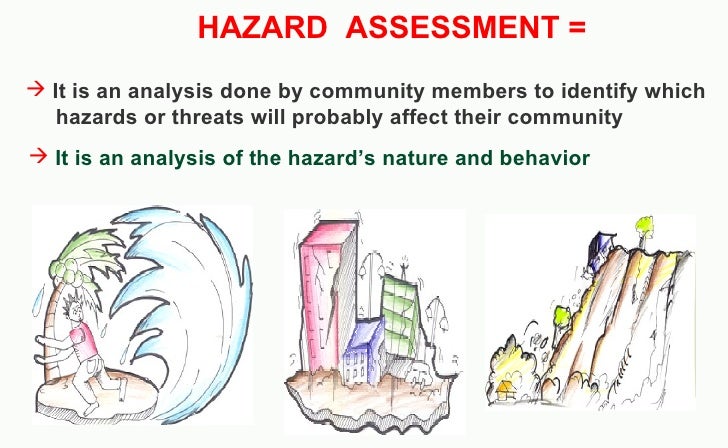 Hazard vulnerability analysis worksheet