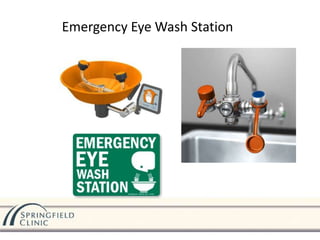 Emergency Eye Wash Station
 
