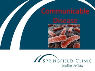 Communicable
Disease
 
