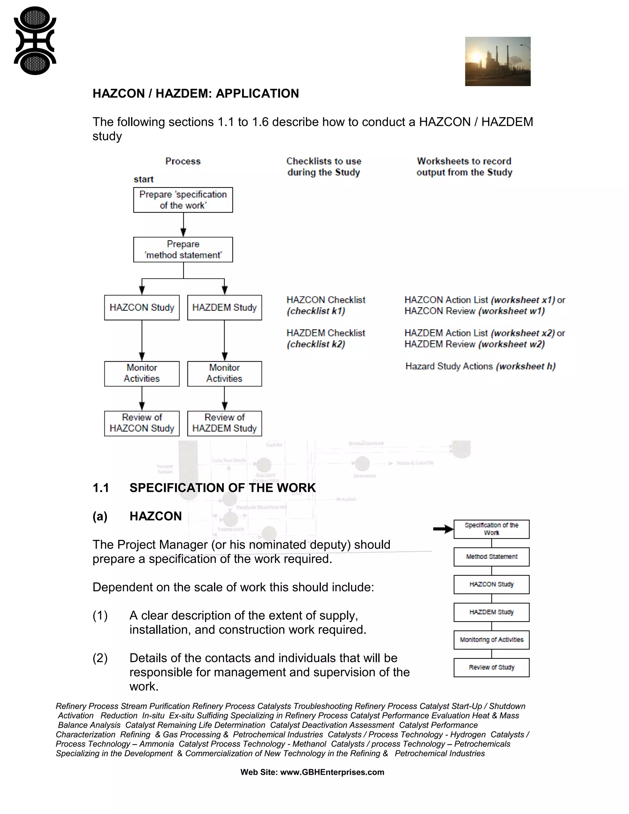 HAZCON / HAZDEM | PDF