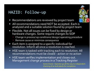 HAZID | Hazard Indentification | Gaurav Singh Rajput | PDF