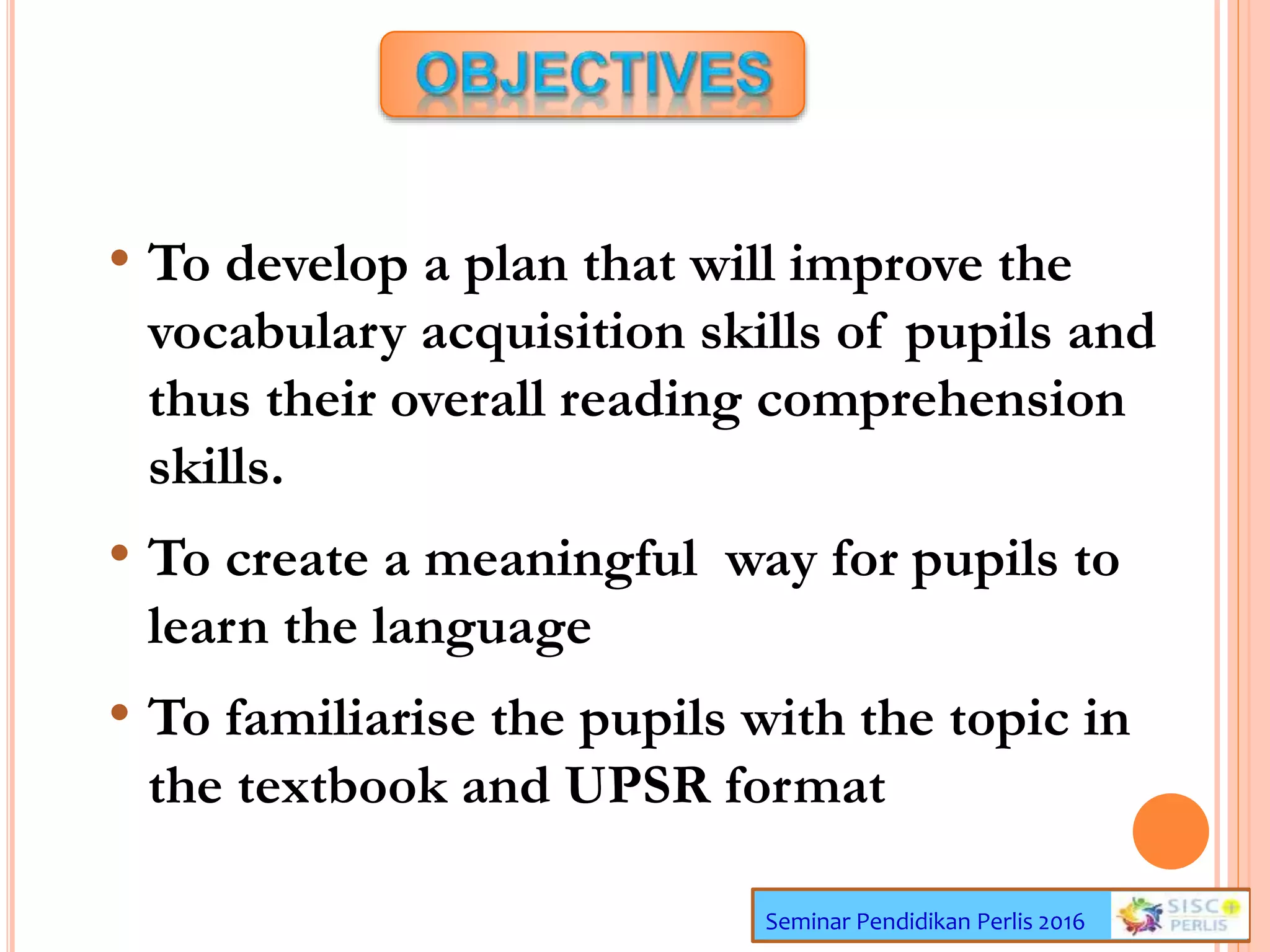 Teaching Vocabulary through Stories | PPTX | Educational Assessment ...