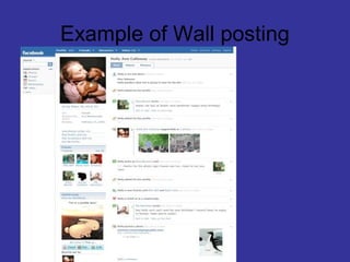 Example of Wall posting

 