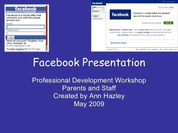 facebook presentation facebook powerpoint presentation template