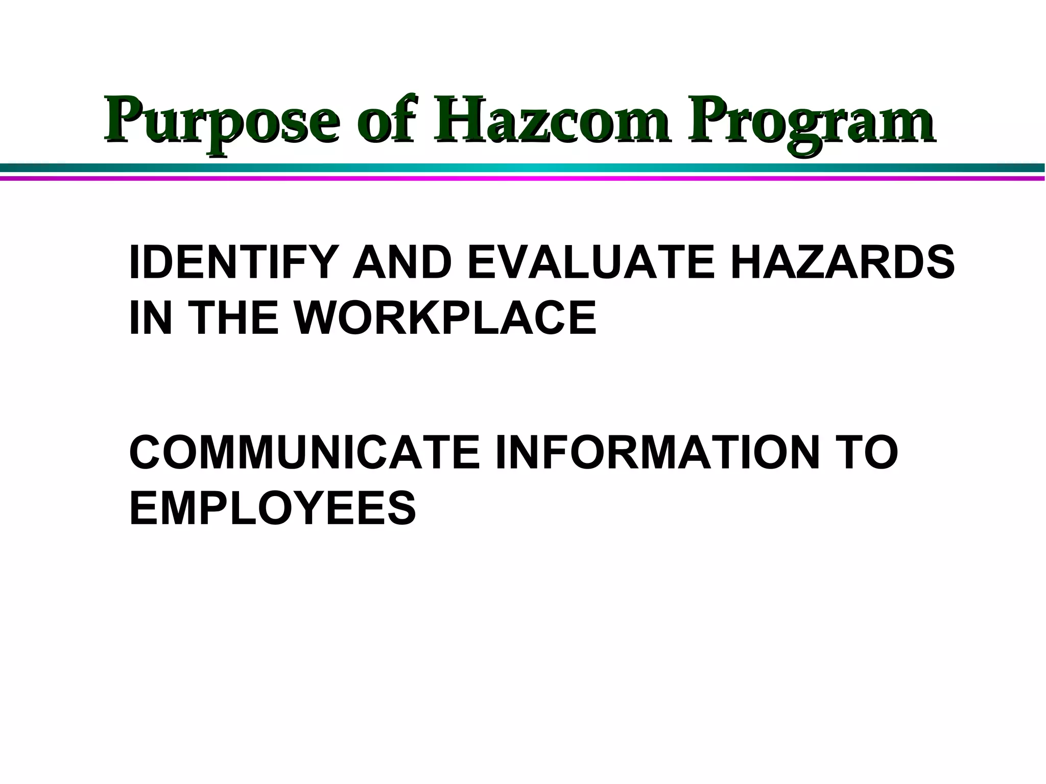 Hazmat | PPT