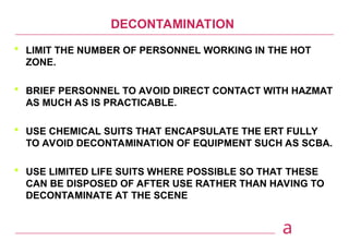 Comprehensive Hazardous Materials Incident Management and Response ...
