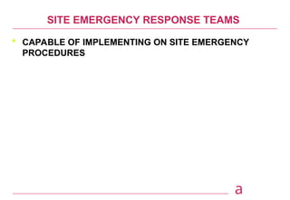 Comprehensive Hazardous Materials Incident Management and Response ...
