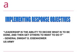 Comprehensive Hazardous Materials Incident Management and Response ...