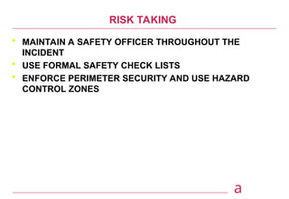 Comprehensive Hazardous Materials Incident Management and Response ...