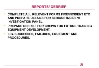 Comprehensive Hazardous Materials Incident Management and Response ...