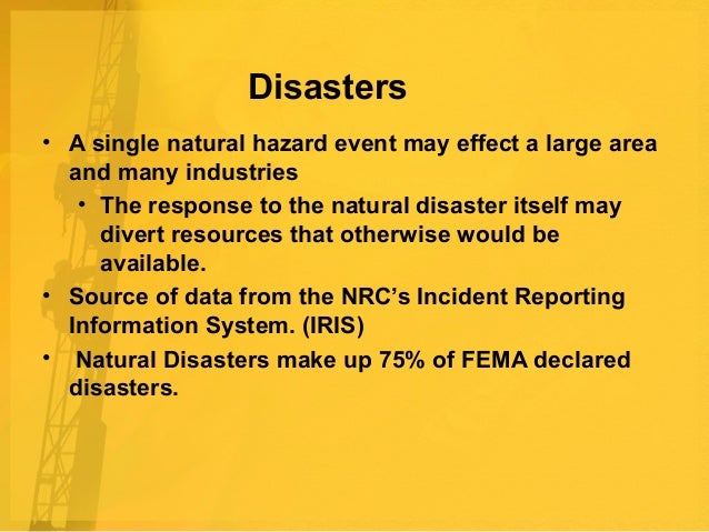 Natural Disasters Hospital Management Natural Disasters Hospital Management