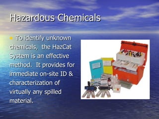 Haz Mat Monitoring And You!!! | PPT