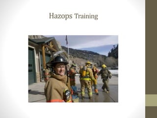 Hazops Training
 