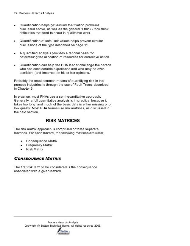 Process Hazards Analysis | PDF