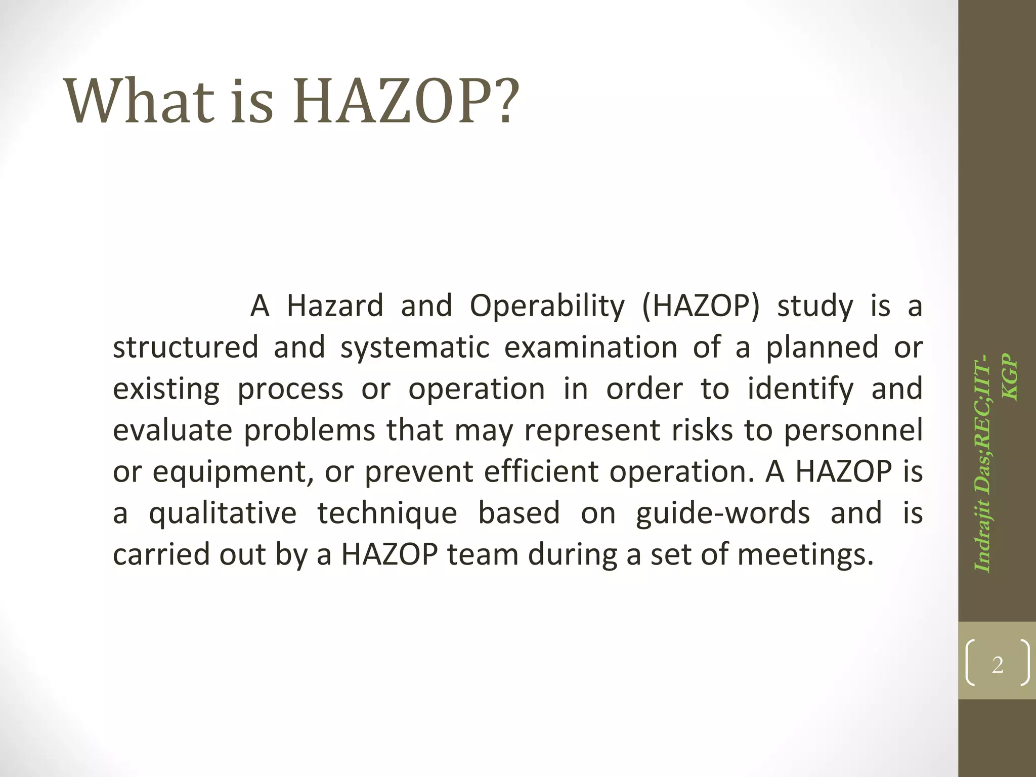 Hazop analysis | PPT