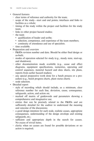 Hazop guide to best practices | PDF