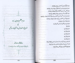 Hazrat imam azam ki fiqhi baseerat dr muhammad ishaq qureshi