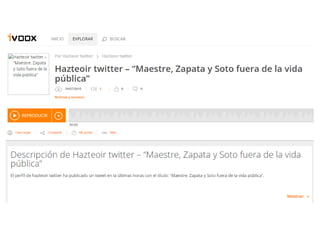Hazteoir twitter - ivoox