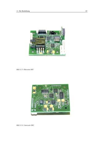 11 Die Bestückung           65




Bild 11.5: Oberseite IMU




Bild 11.6: Unterseite IMU
 