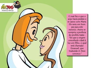 História Biblica jose e-maria