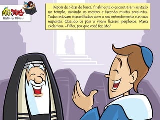 Histórias Bíblicas O menino jesus