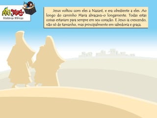 Histórias Bíblicas O menino jesus