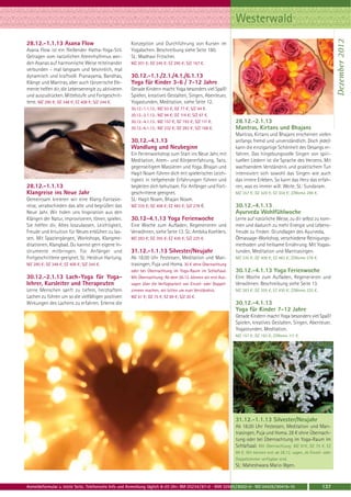 Yoga Vidya 2012 Hauptkatalog