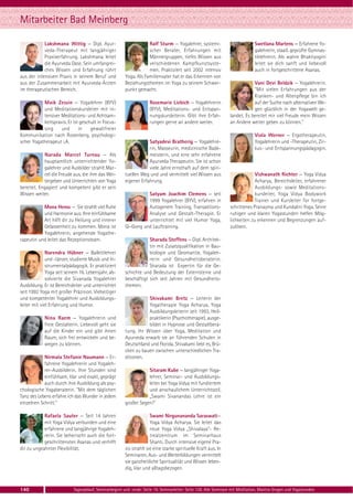 Yoga Vidya 2012 Hauptkatalog