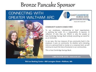 Bronze Pancake Sponsor
DO THEY WANT
A NEW AD?
 