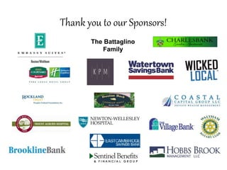 Thank you to our Sponsors!
The Battaglino
Family
 