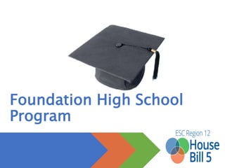 SB 149 – Individual Graduation
Committees
• Passed in May 2015 – effective until September 1, 2017
• Allows students who have completed curricular
requirements but not 2 or less EOCs to graduate via
committee review
• For details, visit www.esc12.net/sb149
 