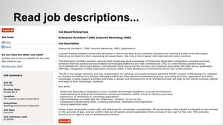 Read job descriptions...
 