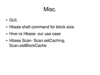 Hbase Gui Hbase | ODP