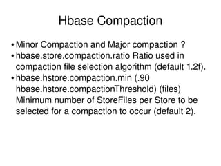 Hbase | ODP