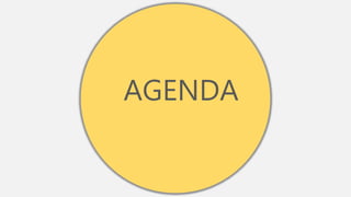 AGENDA
 
