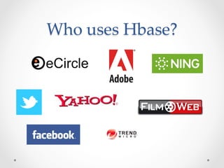 Who  uses  Hbase?	
 