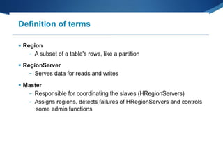 Apache HBase - Introduction & Use Cases | PPTX