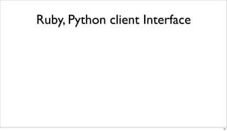 HBase Client APIs (for webapps?) | PDF