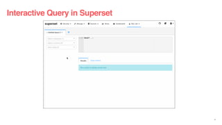 Interactive Query in Superset
30
 