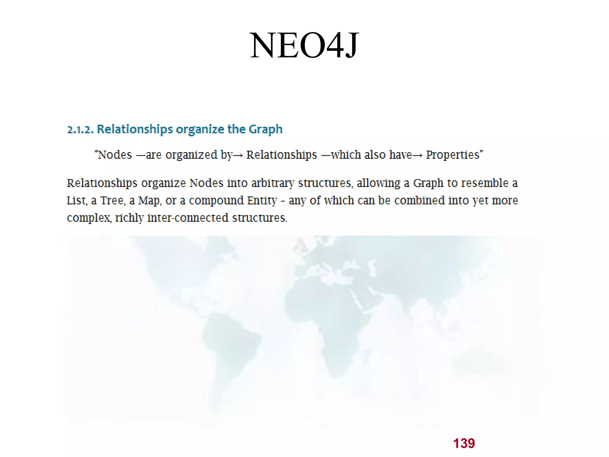 139 
NEO4J 
 