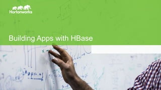 Page5 © Hortonworks Inc. 2015
Building Apps with HBase
 