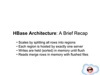 HBase Schema Design - HBase-Con 2012 | PDF