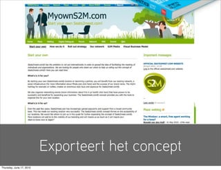 Exporteert het concept
Thursday, June 17, 2010
 