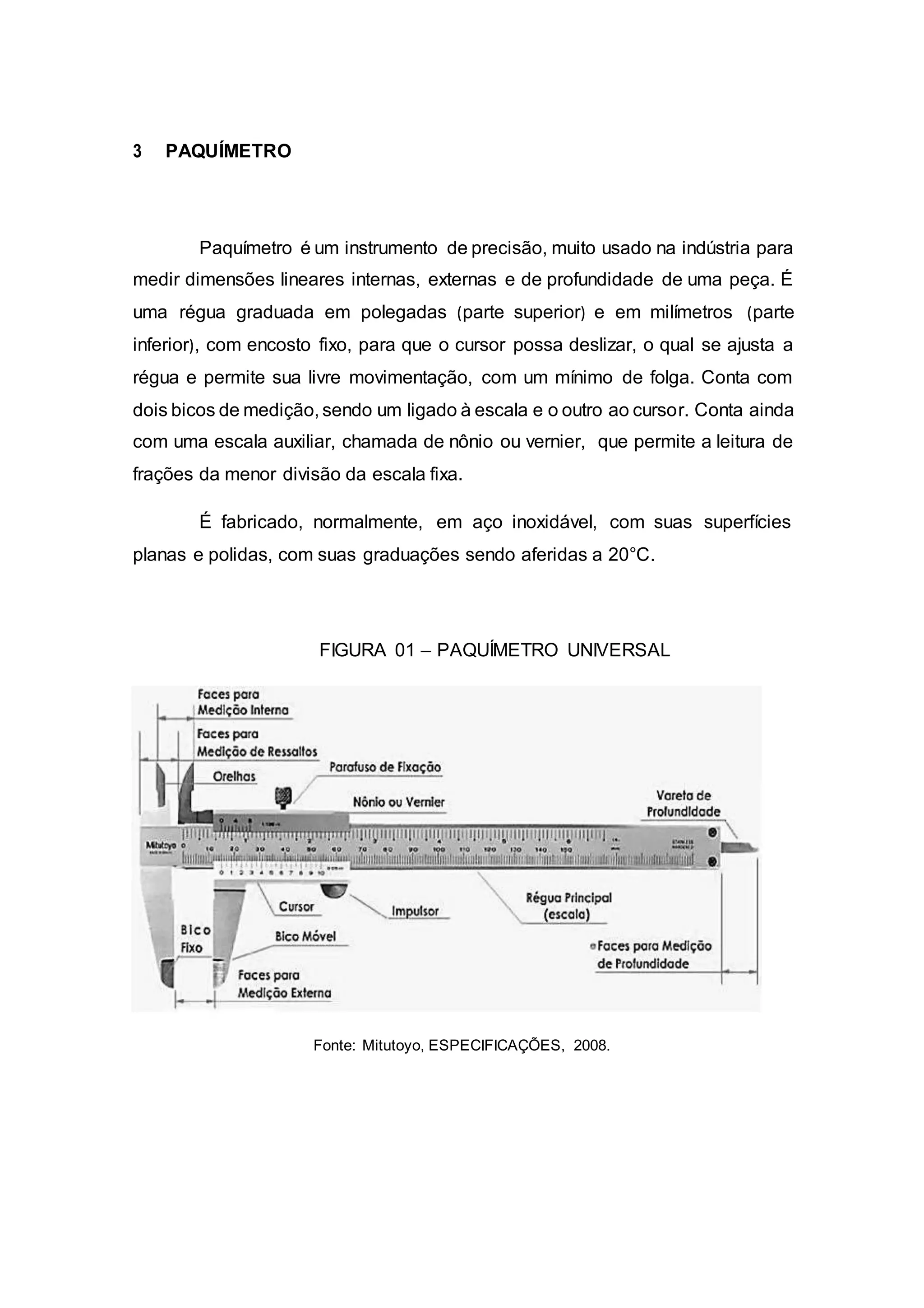 Relatorio metrologia experimento pratico | DOCX