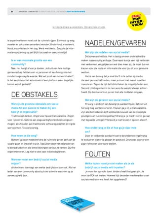 5       Handboek Communities De kracht van sociale netwerken pdf interviews


                                            ...