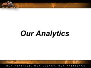 Our Analytics
 