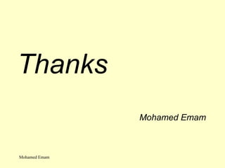 Thanks Mohamed Emam Mohamed Emam 