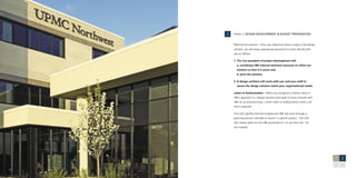 2   PHASE 2: DESIGN DEVELOPMENT & BUDGET PREPARATION



         Reﬁning the solution – Once you determine there is value in the design
         solution, we will assign appropriate personnel to work directly with
         you as follows:

         1. The vice president of project development will:
           a. coordinate HBE internal technical resources to reﬁne our
           solution so that it is yours and,
           b. price the solution.

         2. A design architect will work with you and your staff to
           assure the design solution meets your organizational needs.

         Letter of Authorization – When you recognize a distinct value in
         HBE’s approach to a design solution and ready to move forward with
         HBE on an exclusive basis, a brief Letter of Authorization (LOA) is all
         that is required.

         This LOA signiﬁes that the hospital and HBE will work through a
         planning process intended to result in a speciﬁc project. The LOA
         also clearly spells out the HBE guarantee of “no up-front risk” for
         the hospital.




                                                                                   1 2
                                                                                   3 4
20
 