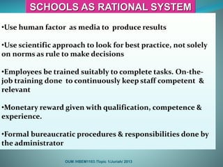 School As A Social System | PDF